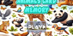 Animal cards memory